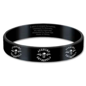 Avenged Sevenfold - Death Bat Gum Wristband i gruppen MERCHANDISE / Merch / Hårdrock hos Bengans Skivbutik AB (5536774)