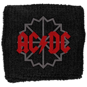 Ac/Dc - Black Ice Logo Wristband Sweat i gruppen MERCHANDISE hos Bengans Skivbutik AB (5536811)