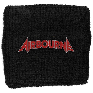 Airbourne - Logo Embroidered Wristband Sweat i gruppen MERCHANDISE / Merch / Hårdrock hos Bengans Skivbutik AB (5536815)