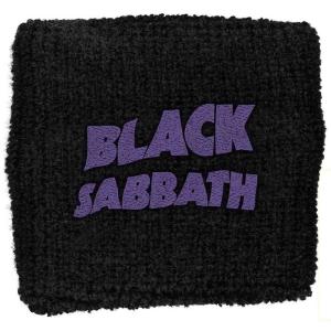 Black Sabbath - Purple Wavy Logo Retail Packaged Wristba i gruppen MERCHANDISE hos Bengans Skivbutik AB (5536820)