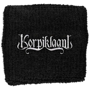 Korpiklaani - Logo Embroidered Wristband Sweat i gruppen MERCHANDISE hos Bengans Skivbutik AB (5536837)