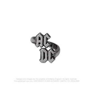 Ac/Dc - Logo Ring:T i gruppen MERCHANDISE / Merch / Hårdrock hos Bengans Skivbutik AB (5536865)