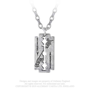 Judas Priest - Razor Blade Pendant i gruppen MERCHANDISE / Merch / Hårdrock hos Bengans Skivbutik AB (5536886)