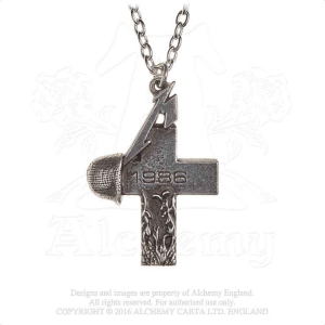 Metallica - Master Of Puppets 1986 Cross Pendant i gruppen MERCHANDISE / Merch / Hårdrock hos Bengans Skivbutik AB (5536895)