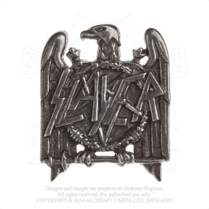 Slayer - Eagle Pin Badge i gruppen MERCHANDISE / Merch / Hårdrock hos Bengans Skivbutik AB (5536908)