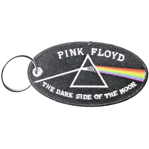 Pink Floyd - Dsotm Oval Woven Patch Keychain i gruppen MERCHANDISE hos Bengans Skivbutik AB (5536955)
