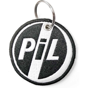 Public Image Ltd - Circle Logo Woven Patch Keychain i gruppen MERCHANDISE hos Bengans Skivbutik AB (5536957)
