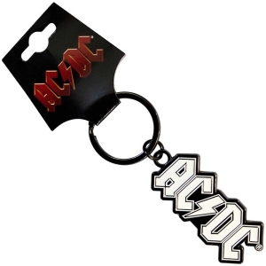 Ac/Dc - Logo Mono Keychain i gruppen VI TIPSAR / Nyinkommet Merch / Juni hos Bengans Skivbutik AB (5536984)