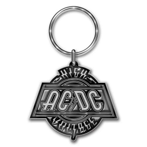 Ac/Dc - High Voltage Cast Metal Keychain i gruppen MERCHANDISE hos Bengans Skivbutik AB (5536988)