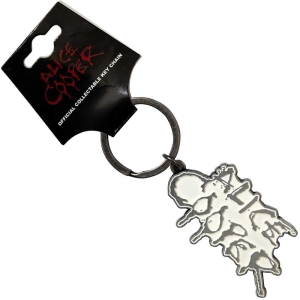 Alice Cooper - Dripping Logo Silver Keychain  i gruppen VI TIPSAR / Nyinkommet Merch / Juni hos Bengans Skivbutik AB (5536991)