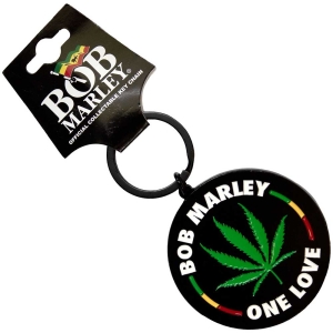 Bob Marley - Leaf Keychain i gruppen MERCHANDISE / Nyckelring / Reggae hos Bengans Skivbutik AB (5537009)