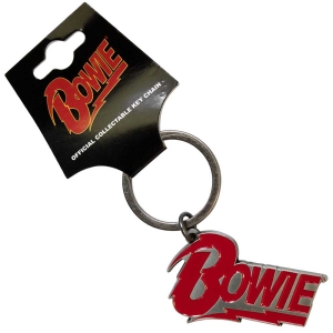 David Bowie - Logo Keychain i gruppen MERCHANDISE / Nyckelring / Pop-Rock hos Bengans Skivbutik AB (5537018)