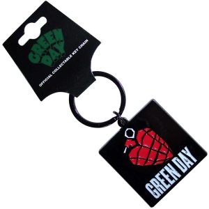 Green Day - Grenade Logo Keychain i gruppen MERCHANDISE / Nyckelring / Punk hos Bengans Skivbutik AB (5537029)