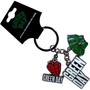Green Day - Logo Charms Keychain i gruppen MERCHANDISE / Nyckelring / Punk hos Bengans Skivbutik AB (5537033)