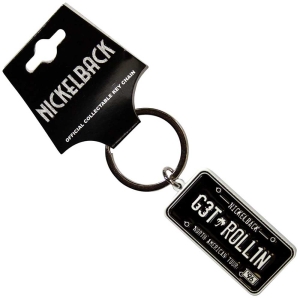 Nickelback - License Plate Keychain i gruppen VI TIPSAR / Nyinkommet Merch / Juni hos Bengans Skivbutik AB (5537067)