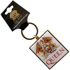 Queen - Classic Crest Keychain i gruppen VI TIPSAR / Nyinkommet Merch / Juni hos Bengans Skivbutik AB (5537084)