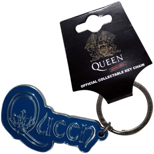 Queen - Crown In Q Logo Keychain i gruppen MERCHANDISE / Nyckelring / Pop-Rock hos Bengans Skivbutik AB (5537085)