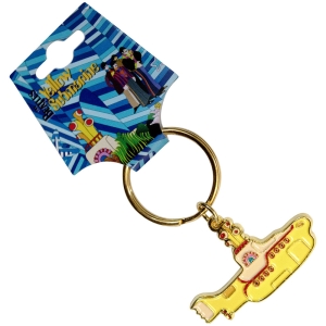 The Beatles - The Yellow Submarine Keychain i gruppen MERCHANDISE / Nyckelring / Pop-Rock hos Bengans Skivbutik AB (5537120)