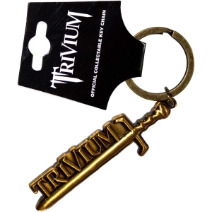 Trivium - Gold Sword Keychain i gruppen MERCHANDISE / Nyckelring / Hårdrock hos Bengans Skivbutik AB (5537129)