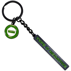 Type O Negative - Text Logo Keychain i gruppen MERCHANDISE / Merch / Hårdrock hos Bengans Skivbutik AB (5537137)