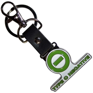 Type O Negative - Negative Emblem & Text Logo Keychain i gruppen MERCHANDISE / Merch / Hårdrock hos Bengans Skivbutik AB (5537139)