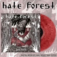 Hate Forest - Justice (Cloudy Vinyl Lp) i gruppen VI TIPSAR / Fredagsreleaser / Fredag den 28:e Juni 2024 hos Bengans Skivbutik AB (5537150)