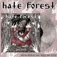 Hate Forest - Justice (Marbled Vinyl Lp) i gruppen VI TIPSAR / Fredagsreleaser / Fredag den 28:e Juni 2024 hos Bengans Skivbutik AB (5537151)