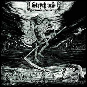 Strychnos - Armageddon Patronage (Black Vinyl L i gruppen VINYL / Hårdrock hos Bengans Skivbutik AB (5537196)