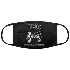 Ac/Dc - About To Rock Bl Face Mask i gruppen MERCHANDISE hos Bengans Skivbutik AB (5537221)