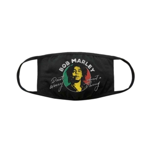 Bob Marley - Don't Worry Bl Face Mask i gruppen MERCHANDISE hos Bengans Skivbutik AB (5537231)