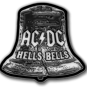 Ac/Dc - Hells Bells Pin Badge i gruppen MERCHANDISE hos Bengans Skivbutik AB (5537257)