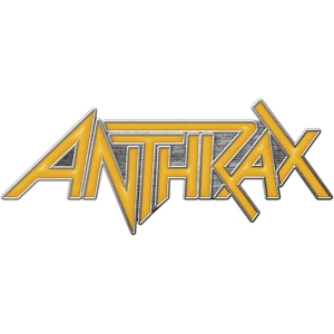 Anthrax - Logo Pin Badge i gruppen MERCHANDISE hos Bengans Skivbutik AB (5537269)
