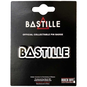 Bastille - Logo Pin Badge i gruppen VI TIPSAR / Nyinkommet Merch / Juni hos Bengans Skivbutik AB (5537270)