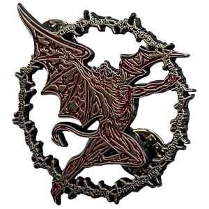 Black Sabbath - Daemon Ring Pin Badge i gruppen MERCHANDISE / Merch / Hårdrock hos Bengans Skivbutik AB (5537275)