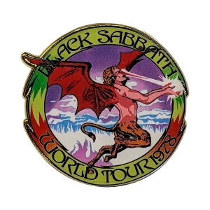 Black Sabbath - World Tour 1978 Pin Badge i gruppen MERCHANDISE / Merch / Hårdrock hos Bengans Skivbutik AB (5537276)