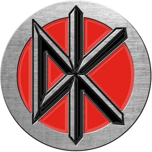 Dead Kennedys - Dk Logo Pin Badge i gruppen MERCHANDISE hos Bengans Skivbutik AB (5537293)