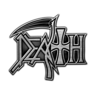 Death - Logo Retail Packed Pin Badge i gruppen MERCHANDISE hos Bengans Skivbutik AB (5537294)