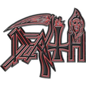 Death - Human Logo Pin Badge i gruppen MERCHANDISE hos Bengans Skivbutik AB (5537295)