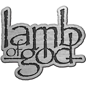 Lamb Of God - Logo Pin Badge i gruppen MERCHANDISE hos Bengans Skivbutik AB (5537343)