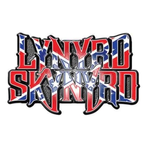 Lynyrd Skynyrd - Flag Logo Pin Badge i gruppen MERCHANDISE hos Bengans Skivbutik AB (5537344)