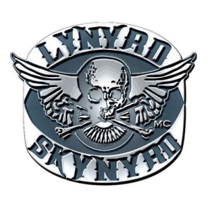 Lynyrd Skynyrd - Biker Patch Logo Pin Badge i gruppen MERCHANDISE hos Bengans Skivbutik AB (5537345)