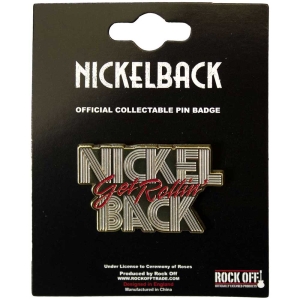 Nickelback - Get Rollin Pin Badge i gruppen VI TIPSAR / Nyinkommet Merch / Juni hos Bengans Skivbutik AB (5537367)