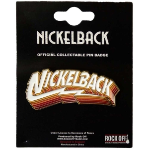 Nickelback - Gradient Shadows Logo Pin Badge i gruppen VI TIPSAR / Nyinkommet Merch / Juni hos Bengans Skivbutik AB (5537368)