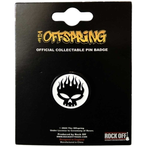 Offspring - Skull Pin Badge i gruppen MERCHANDISE / Pin-Button Badge / Punk hos Bengans Skivbutik AB (5537372)