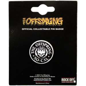 Offspring - So Cal Pin Badge i gruppen MERCHANDISE / Pin-Button Badge / Punk hos Bengans Skivbutik AB (5537373)
