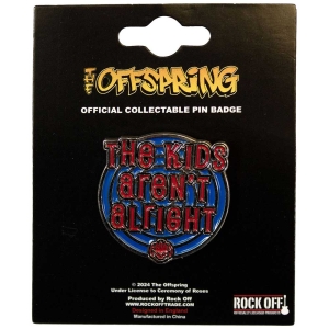 Offspring - The Kids Arent Alright Pin Badge i gruppen VI TIPSAR / Nyinkommet Merch / Juni hos Bengans Skivbutik AB (5537374)