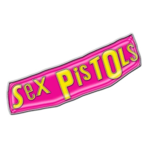 Sex Pistols - Logo Retail Packed Pin Badge i gruppen MERCHANDISE hos Bengans Skivbutik AB (5537393)