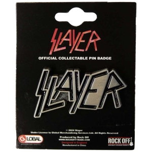 Slayer - Logo Pin Badge i gruppen VI TIPSAR / Nyinkommet Merch / Juni hos Bengans Skivbutik AB (5537400)