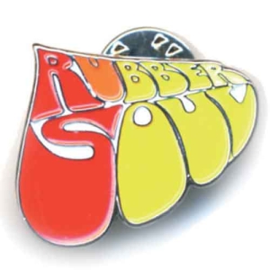 The Beatles - Rubber Soul Pin Badge i gruppen MERCHANDISE hos Bengans Skivbutik AB (5537430)