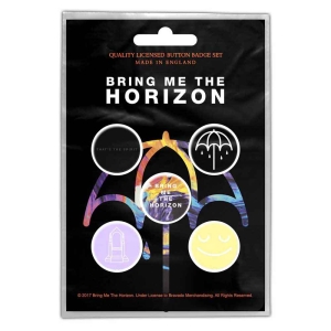 Bring Me The Horizon - That's The Spirit Button Badge Pack i gruppen MERCHANDISE hos Bengans Skivbutik AB (5537456)